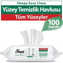 Starseven Sleepy Easy Clean 100 Lü Temizlik Bezi
