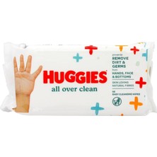 Starseven Huggies Bebek All Over Clean Islak Mendil 1 Paket x 56 Adet