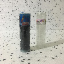 Starseven Ince Lastik Toka 2 Tüp 1 Kutu Şeffaf 1 Kutu Siyah Saç Örgü Lastiği