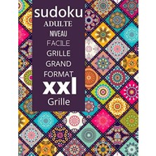 Starseven Sudoku Adulte Niveau Facile Grille Grand Format Xxl Grilles: Sudoku Avec Solutions, Jeux De Mathema