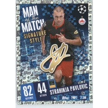 Topps Strahinja Pavlovic Man Of The Match – Futbolcu Kartı Match Attax