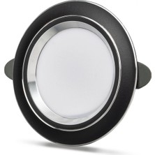 Uravas Store 1 Adet Noas YL38 0530 Siyah Kasa LED Spot 5W 3 Renkli