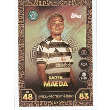 Topps Daizen Maeda All Action Hero – Futbolcu Kartı Match Attax