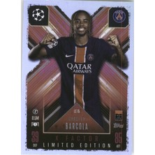 Topps Bradley Barcola x Factor Limited Edition – Futbolcu Kartı Match Attax