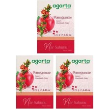 Starseven Doğal Nar Sabunu 125 gr x 3 Adet
