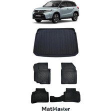 MatMaster Suzuki Vitara Hybrid 2026 Model 5d Premium Ekstra Havuzlu Paspas ve Bagaj Havuzu Set