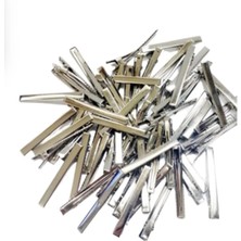 Starseven 10 Adet - 6.5 cm Nikel Kaplama Maşa Toka, Pens Toka, Timsah Toka, Saç Tokası, 1.kalite, Yerli Üreti