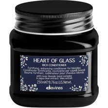 Davines Heart Of Glass 250 ml Zengin Saç Kremi Boyalı Sarı Saçlar İçin Koruyucu Etki