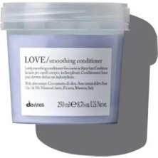 Davines Love Düzleştirici Saç Bakım Kremi Kıvırcık Saçlar İçin 250 ml Zeytinyağı İçerir