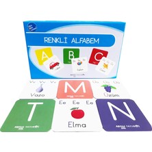 Starseven Ezo Renkli Alfabem: 29 Parça Kart
