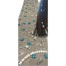 Starseven Saç Aksesuarı Deniz Yıldızı Figürlü Tinsel 10 Lu Set