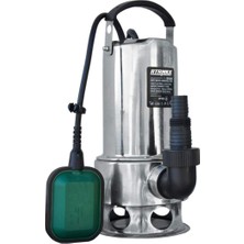 Starseven Rtrmax RTM840 1100 Watt 11 M Kirli Su Dalgıç Pompa Paslanmaz, Yeşil