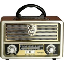 Uravas Store Nostaljik Radyo Beyaz Renk 2 Yıl Garantili Bluetooth Özelliği Olmayan Masaüstü Model