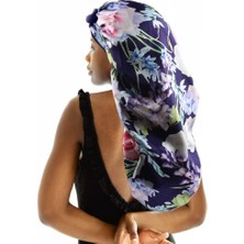 Starseven Örgüler Bonnet Uyku Ekstra Büyük Uzun Saç Aksesuarları Örgü Kol Eşarp Locs Scrunchie Çift Katmanlı