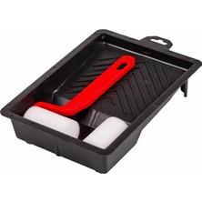 Starseven Hobi Seti Mini Rulo Boyama Kabı 14X21,5 cm Pratik Kullanım Dayanıklı Boya Tepsisi Seti