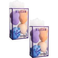 Starseven Mujgan 4'lü Kutulu Armut Sünger 2'li Set