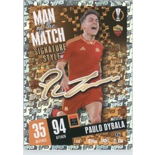 Topps Paulo Dyabala Man Of The Match – Futbolcu Kartı Match Attax