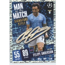 Topps Felipe Anderson Man Of The Match – Futbolcu Kartı Match Attax