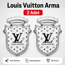 Şimika Xl Chia Arma Krom Oto Amblem – 5 × 3,5 cm
