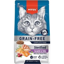 Starseven Wanpy Tahılsız Somon&tuna Kısırlaştırılmış 1.5 kg