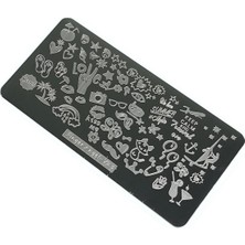 Starseven Nail Stamping Baskı Plakası VV23