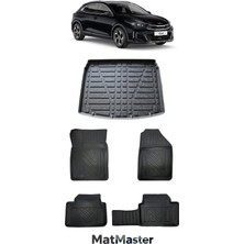 MatMaster Kia Xceed 2026 Model 5d Premium Ekstra Havuzlu Paspas ve Bagaj Havuzu Set