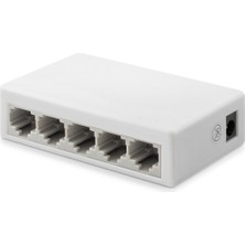 SHC4200 Ethernet Switch 5 Port 10/100 Mbps - Beyaz HDX1344