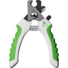 Starseven Andis Paslanmaz Çelik Tırnak Makası, Beyaz, Küçük Orta Irk Köpekler Için, Ergonomik Tutamaç, 5 C