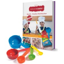 Starseven Kinderleichte Becherküche - Kreative Motivkuche (Band 8): Backset Inkl. 5 Farbigen Messbechern, Mit
