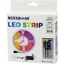 Uravas Store Rgb 3çip Kumandalı Şerit LED 5mt