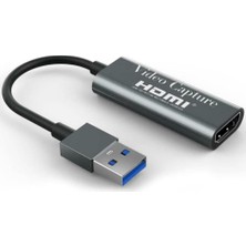 Starseven USB 3.0 Video Capture Görüntü Yakalama Adaptörü USB Akış Öğretim Video Konfer