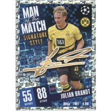 Topps Julian Brandt Man Of The Match – Futbolcu Kartı Match Attax