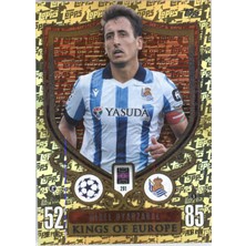 Topps Mikel Oyarzabal Kings Of Europe – Futbolcu Kartı Match Attax