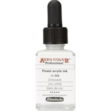 Starseven Schmincke - Aero Color® Professional, Çinko Beyaz 28 Ml, 28112023, Akışkan, Akrilik Boya, Ha