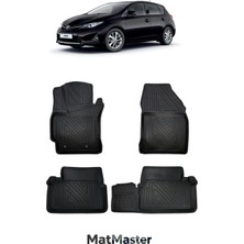 MatMaster Toyota Auris 2020 Model 5d Premium Ekstra Havuzlu Paspas
