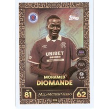 Topps Mohamed Diomande All Action Hero – Futbolcu Kartı Match Attax