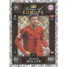 Topps Thomas Müller Kings Of Europe – Futbolcu Kartı Match Attax