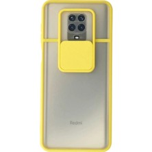 SHC4200 9 Pro Palm Buzlu Kamera Sürgülü Silikon - Sarı