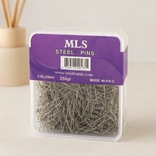 Uravas Store Toplu Iğne 0.60 x 34 mm 250 G Şeffaf Mika Kutulu