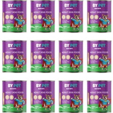 Starseven Bypet Dana Eti Aromalı Komple Yetişkin 400 gr x 12 Adet