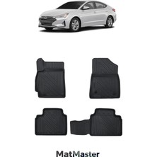 MatMaster Hyundai Elantra 2020 Model 5d Premium Ekstra Havuzlu Paspas