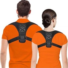 Starseven Sauna Suit Vücut Dik Duruş Omuz Sırt Bel Korsesi, Ortopedik Posture Kamburluk Önleyici Düze
