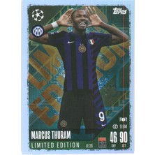 Topps Marcus Thuram Limited Edition – Futbolcu Kartı Match Attax