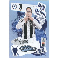 Topps Dusan Vlahovic Man Of The Match – Futbolcu Kartı Match Attax