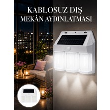 Twin Store Dış Mekan Solar Duvar Lambası – 120° Hareket Algılama, 3 Işık Modu Yeni Nesil