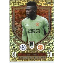 Topps Andre Onana Kings Of Europe– Futbolcu Kartı Match Attax