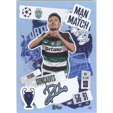 Topps Pedro Gonçalves Man Of The Match – Futbolcu Kartı Match Attax