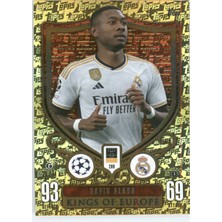 Topps David Alaba Kings Of Europe – Futbolcu Kartı Match Attax