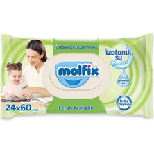 Starseven Molfix Izotonik Sulu Islak Mendil Ferah Temizlik 1440 Adet