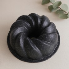 Uravas Store Döküm Göbekli Kek Kalıbı (Çap 25 Cm, Derinlik 10 Cm)